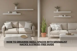 How to Organise Small Spaces with Minimalist Hacks A Stress-Free Guide