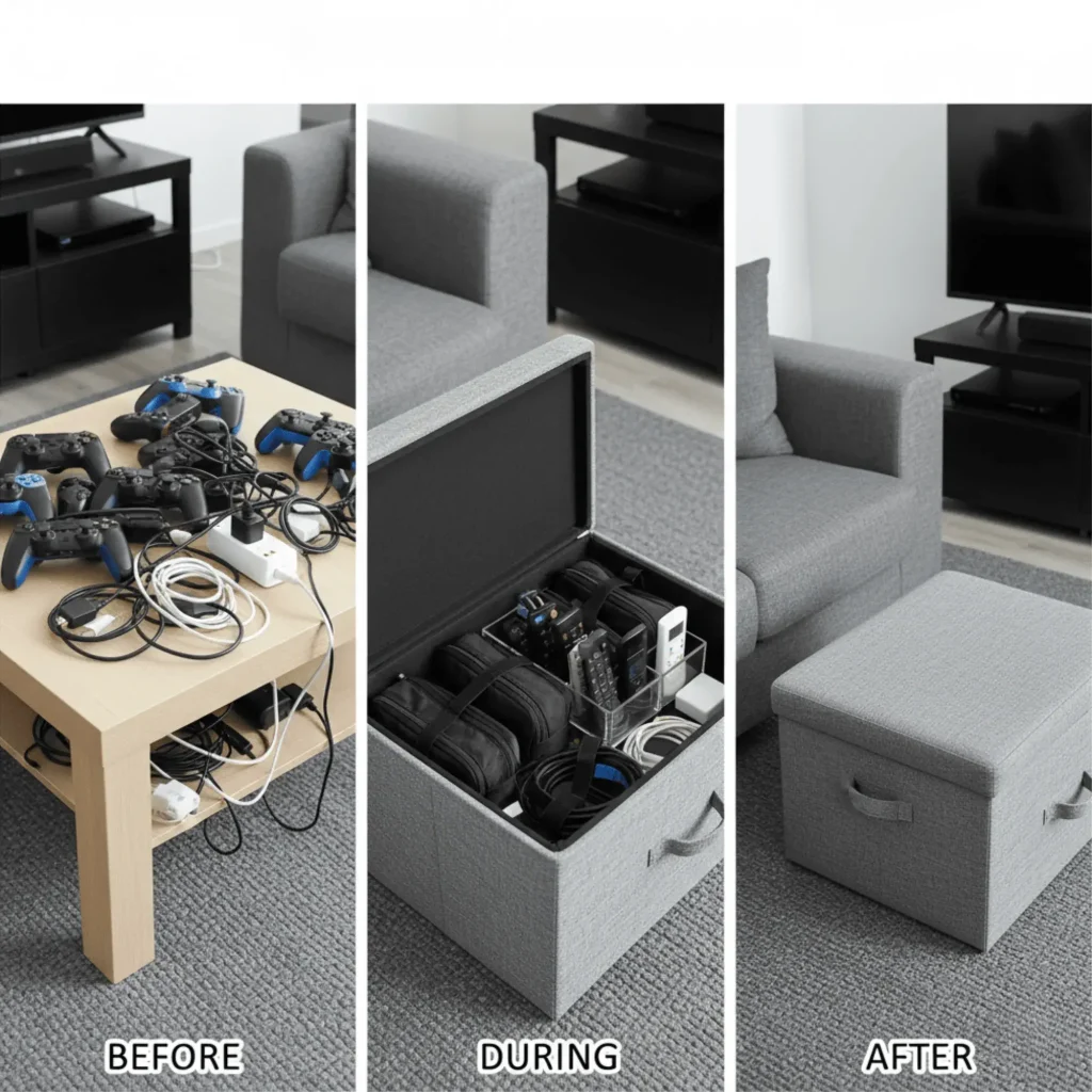 Hidden Media Storage Hub