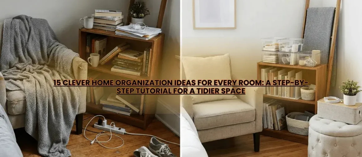 15 Clever Home Organization Ideas for Every Room